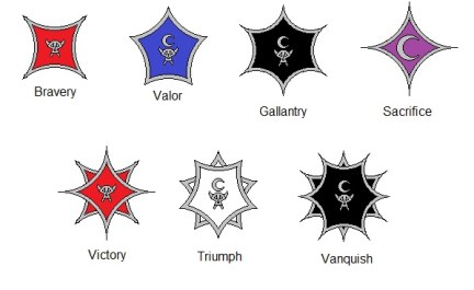 Slothjemian Military Medals